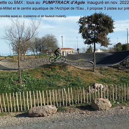 Lara 3 - T2 Loggia Piscine 2 Lits Doubles Parking Pres Du Centre-Port Et Ile Loisirs Appartement Agde Buitenkant foto