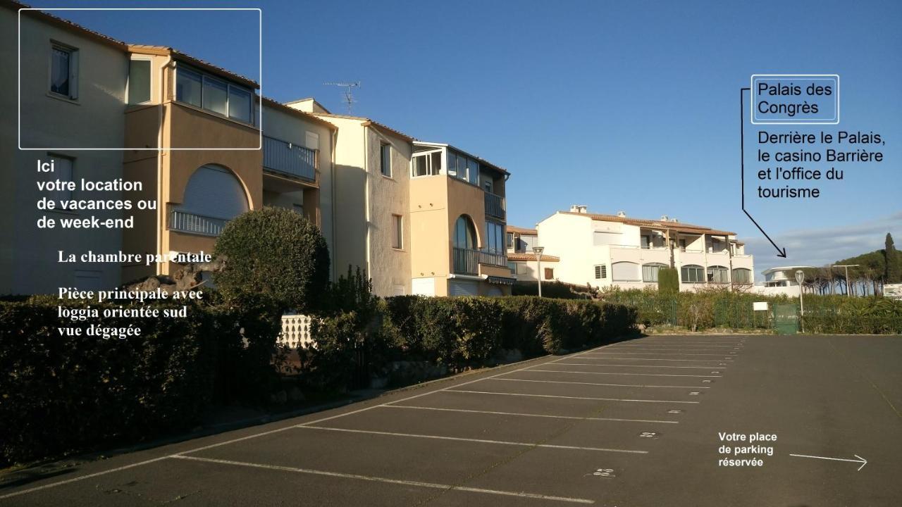 Lara 3 - T2 Loggia Piscine 2 Lits Doubles Parking Pres Du Centre-Port Et Ile Loisirs Appartement Agde Buitenkant foto