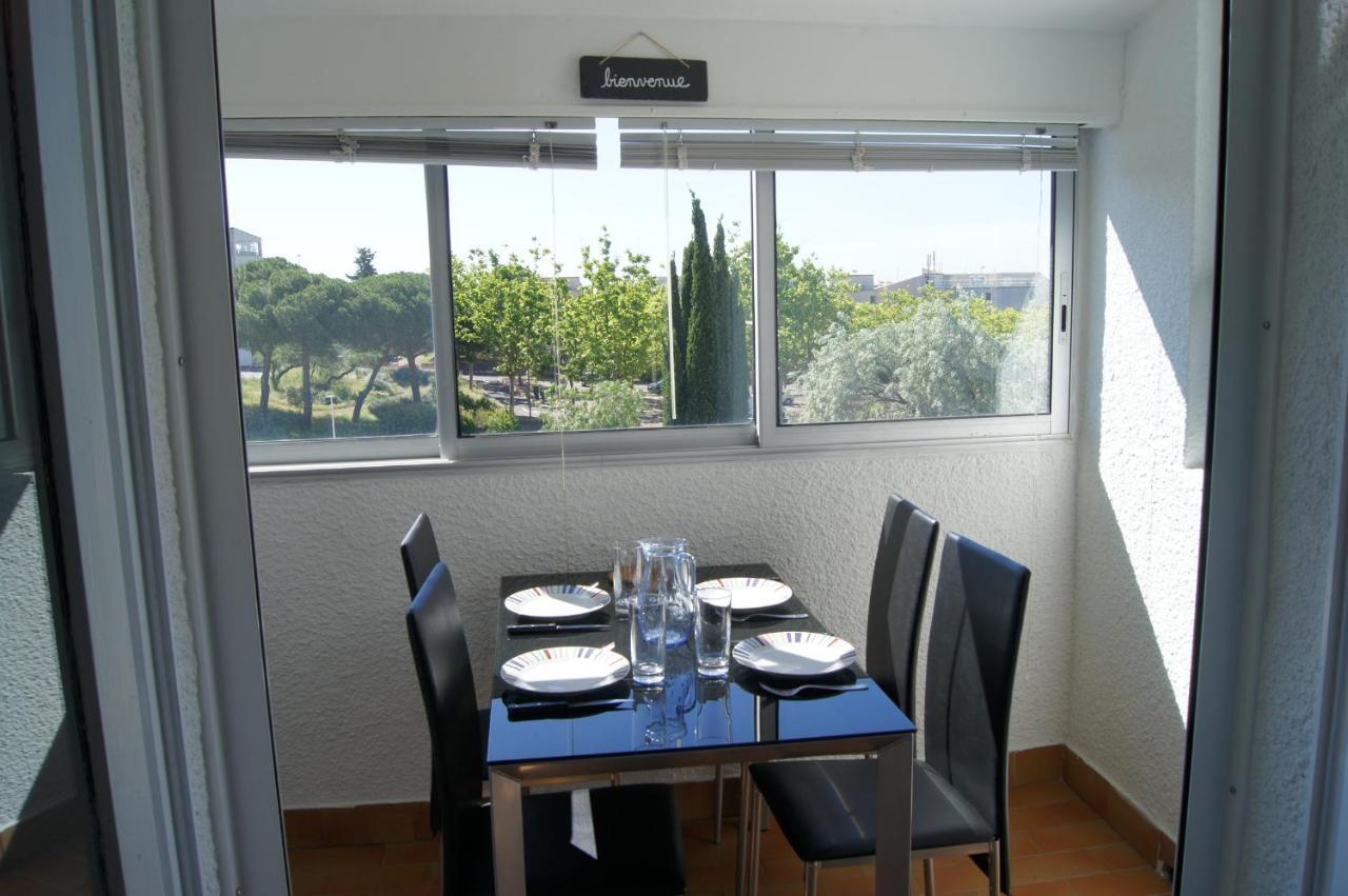 Lara 3 - T2 Loggia Piscine 2 Lits Doubles Parking Pres Du Centre-Port Et Ile Loisirs Appartement Agde Buitenkant foto